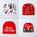 Miniatyrbillede 3 af 8: Kreativ varm uldhat juleelg varm farve stickad hue C A4 one size A4 one size