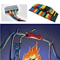 Miniatyrbillede 4 af 5: Opgraderet 164/328/656/984 stk Krympeflexisolering Shrin Multicolor 656PCS Multicolor 656PCS