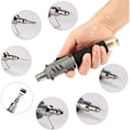 Miniatyrbild 5 av 5: Butan Lödkolv - 10 i 1 Gaslödkolv Kit Professionell Självantändning Multipurpose för Reparation Smyckestillverkning Lödningsmodell PCB-kort.