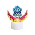 Miniatyrbillede 1 af 6: Ramadan LED Lys Lanterne Natlys LED Festlanterner Pynt Bar Rekvisitter Ferie Lys Udendørs Fest Dekorationer null - 8
