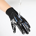 Miniatyrbillede 7 af 8: Vinter Touch Handsker Vandtætte Motorcykel Cykel Handsker Sort ONESIZE Black ONESIZE