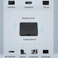 Miniatyrbillede 4 af 11: HDMI-kompatibel switch splitter 4k 60hz 1 ind 2 ud til dobbelte skærme TV-computer 1 til 2-vejs HDMI-kompatibel adapter