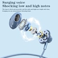 Miniatyrbillede 4 af 8: 3,5 mm / Type-c headset In-ear Nytt headset til Android X7 X7