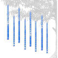 Pikkukuva 2 / 3: Meteor Rain String Lights, 8 putkea 30cm 192 Led Meteor Lighting Duschljus