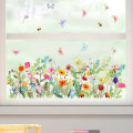 Miniatyrbild 2 av 5: Anti-kollision Iris Trädgård Blomma Fönster Klistermärken Glas Klistermärken