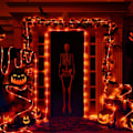 Miniatyrbillede 7 af 8: 36 LED Halloween lyskæder orange