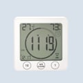 Miniatyrbillede 1 af 4: Badeværelsesur, Vandtæt Pek-Kontrol Bruserur, LCD-Tal