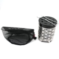 Miniatyrbillede 3 af 5: Sort mesh nylon slidstærk mesh med snøre Small T