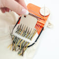 Miniatyrbild 4 av 7: Mini Darting Machine Liten Stickmaskin Lätt att bära Liten Väv Hushållsstickmaskiner för att göra jeans null - Passar tre