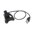 Miniatyrbillede 5 af 10: Afstand 8mm Smartwatch oplader Type USB opladningskabel Strøm 2-polet