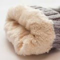 Miniatyrbild 8 av 8: Vinter stickad halsduk mössa set tjock varm Skullies Beanies mössor F A5 one size A5 one size