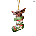 Miniatyrbillede 1 af 8: Gremlins Gizmo nissehue hængende julefigur Jul T 3 one size 3 one size