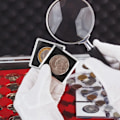 Miniatyrbillede 5 af 5: Akryl Myntopbevaringskasser 12 stk Kapsel Dollar Mynt Snaps Badge Samlingsboks
