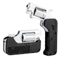 Miniatyrbillede 1 af 7: Legering venstre hjul metal model foldbar foldbar spøgelse switch- Hvid One Size White One Size