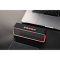 Miniatyrbild 4 av 5: Utomhus stor volym trådlös Bluetooth-högtalare 3d Surround Hemljud Dator Bärbar bilsubwoofer (röd)