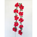 Miniatyrbild 3 av 5: Julstjärna Blommor Strängljus Batteridriven Vattentät Copp