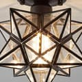 Miniatyrbillede 9 af 10: Loftlampe Nordisk stil SORT sort sort black