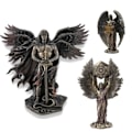 Miniatyrbillede 2 af 5: Talmudisk jødedom Metatron engel, der holder hellig livets blomst G B