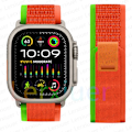 Miniatyrbild 1 av 7: Trailrem för Apple Watch Ultra 2 band 49mm 44mm 45mm 40mm 41mm 38mm 42mm 45 44 mm armband iWatch series 8 9 7 6 5 3 se grön röd green red 38 40 41mm