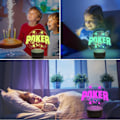 Pikkukuva 5 / 5: Poker Dice 3D -valo, Attivolife LED-hologrammi Yöpöytälamppu