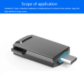 Pikkukuva 3 / 5: USB C - HDMI-adapter, typ C till HDMI 4K 30Hz, kabeladapter i zinklegering för USB-kabel C