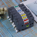 Miniatyrbilde 5 av 5: 12 mm 9 mm TZ-231 PT-E100B D210 Etikettbånd for Brother P-touch Pr PL-731 12mm PL-731 12mm