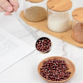Miniatyrbillede 5 af 5: Kaffeske i rustfrit stål Målke Ske Kaffeske 5ml 10ml 15ml 20ml 25ml 30ml Kaffeskeer med lange håndtag