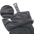 Miniatyrbillede 6 af 8: Plys Badmintonketcher Boldtaske Enkelt Skulder Vandafvisende Sort One Size Black one size