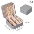 Miniatyrbilde 1 av 7: 1. enkeltsjikts oppbevaringsboks for damer Resesmykker Classic A2 ONESIZE A2 ONESIZE
