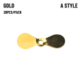 Miniatyrbilde 1 av 5: Perhopotkuri Spin-fiskeblader GULL STIL A STIL Gold A Style-A Style