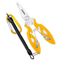 Miniatyrbild 1 av 8: Multifunktions fiskeredskap Tillbehör för gods vinterredskap Gul one size Yellow one size