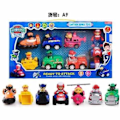 Pikkukuva 2 / 3: Paw Patrol Pelastuskoirajoukkueen Leikkiauto 7 Hahmoa ja 7 Ajoneuvoa