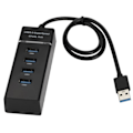 Miniatyrbild 5 av 5: USB-hubbar med 4 portar, 4-ports USB-hubbar, splitters