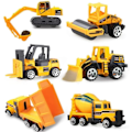 Pikkukuva 2 / 5: Miniatyyrimalli leluautosta, kaatoauto, tekniset ajoneuvot, eb-malli, lahja pojille, 6 tyyliä, 8,5 A kaivukoneelle