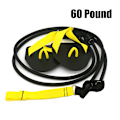 Miniatyrbild 9 av 9: Simtränare Motståndsband med Paddlar för Armstyrka Yellow (20 lbs)