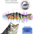 Miniatyrbillede 4 af 5: Fiskedrag til basøring 97 mm multi simbeten Langsomt synkende bioniske simbasbeten Naturtro fiskebeten, 3-pak (pakke med 3-B)