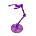 Miniatyrbillede 1 af 7: Dockställ Action Figur Base Display Stand til HG/RG 1/144 SH Lilla one size Purple one size