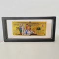 Miniatyrbild 11 av 11: Ronaldo stjärnfotboll minnessedel Europa Cup perifer sand super liga souvenir perifer with display shelf 4