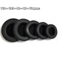 Miniatyrbilde 4 av 11: Runda 45-110 mm øreputer Erstatningssvamper Øreputer Universal øreputer Proteinlær hodetelefoner Øreputer null - 70MM null - 70MM