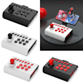 Miniatyrbild 4 av 11: Konsol Rocker Trådbunden/Bluetooth Kompatibel/2.4G Anslutning Speljoystick Arkad Fighting Controller Typ-C Interface null - C