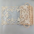 Pikkukuva 5 / 5: Eurooppalainen Luksus Kultainen Gaze Spetsin Alusmatto 42*30CM Pöytäalusmatto Beige