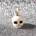 Pikkukuva 1 / 8: Halloween-koristehahmo Miniatyyri piirretty Muumio Kallo Mikro La A2 onesize A2 onesize