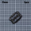 Pikkukuva 3 / 5: 5 kpl Webbing Rem Spänne Slider Kiinnitys 15MM 15mm