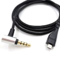 Miniatyrbilde 3 av 5: Headset Hodetelefoner Lydkabel Tråd Bærbar Fleksibel Gaming for Arctis 3 5 7 standard default