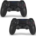 2-pack PS4 Controller DoubleShock Trådlös för Playstation 4 black