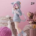 Miniatyrbilde 1 av 5: 15CM Re:Life In A Different World From Zero Anime Figur PVC Ac Ram 2# Ram 2#