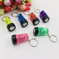 Miniatyrbilde 1 av 5: 12 stk mini lommelykter nøkkelring formet lommelykt mini lampe Mixe