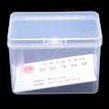 Miniatyrbillede 3 af 7: 9*5,9*6,5cm Emballageæske Chip Box Opbevaring Transparent plast Transparent one size Transparent one size