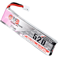 Miniatyrbillede 4 af 5: Gaoneng 3.8V 520mAh 80C Lipo Batteri PH2.0 til Tinyhawk, 4 stk.