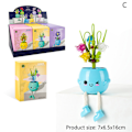 Miniatyrbild 6 av 6: Blommor Buketter Blommor Med Vas 3D Modell Heminredning Bui F one size F one size